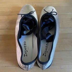 Authentic Repetto ballet flats size 37 (7) gold